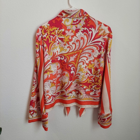 Zara satin blouse size L - Picture 10 of 12